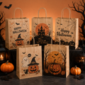Halloween Custom Kraft Paper Bags