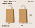 Custom Kraft Coffee Beverage Bags (Single‑Cup, Double‑Cup, Four‑Cup)