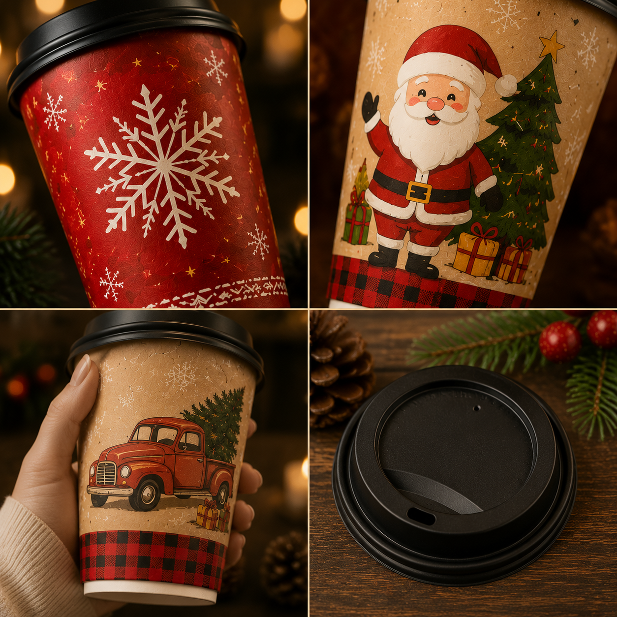 Christmas Paper Cups