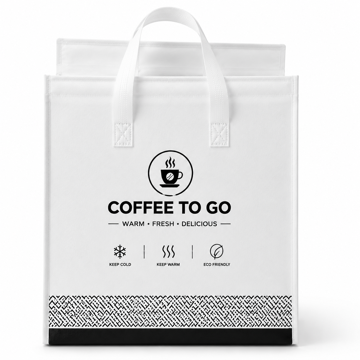 Multi-Style Aluminum Foil Insulated Takeaway Bags – Coffee, Milk Tea & Bakery Packaging