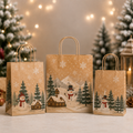Winter Paper Bags