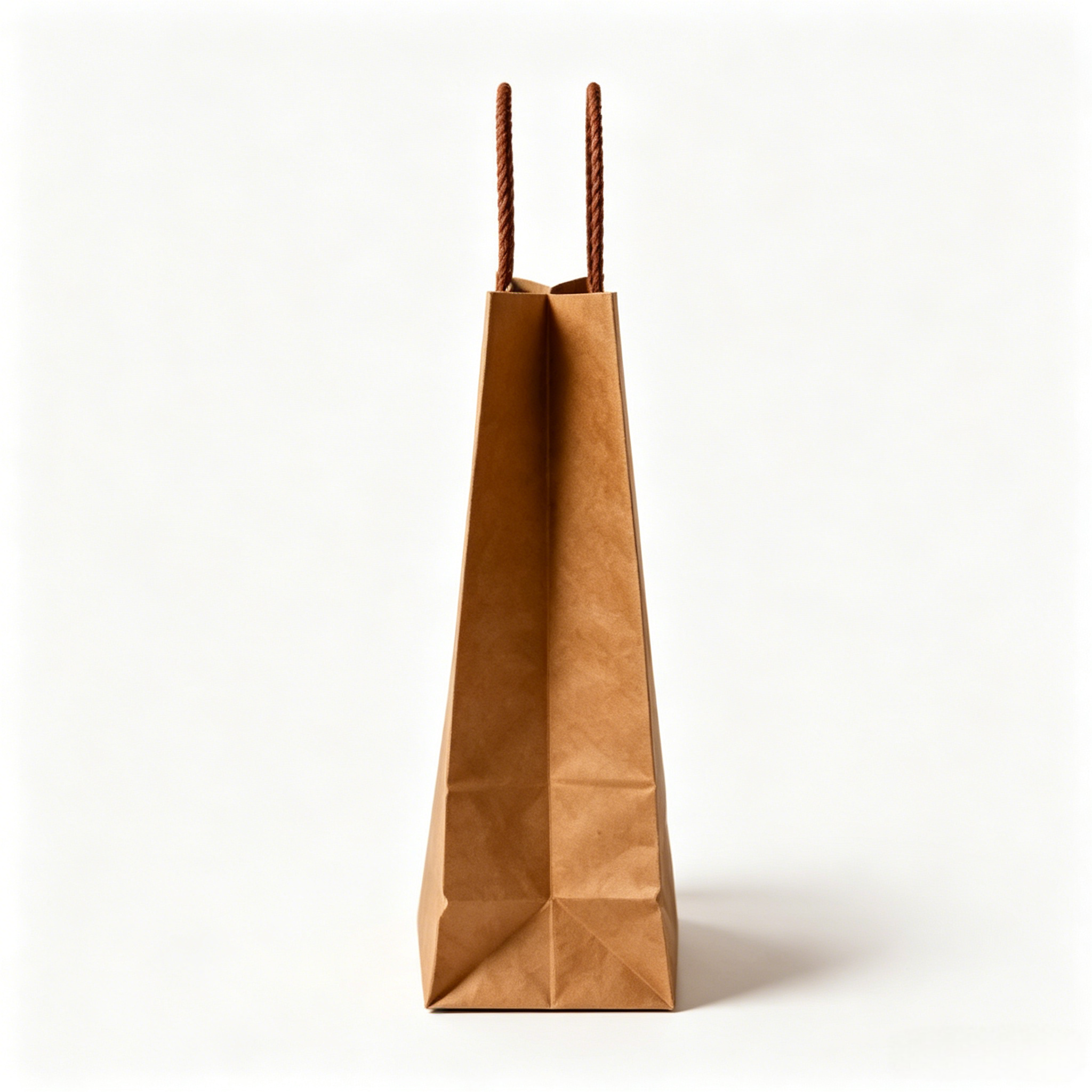 Round Handle Kraft Paper Bag