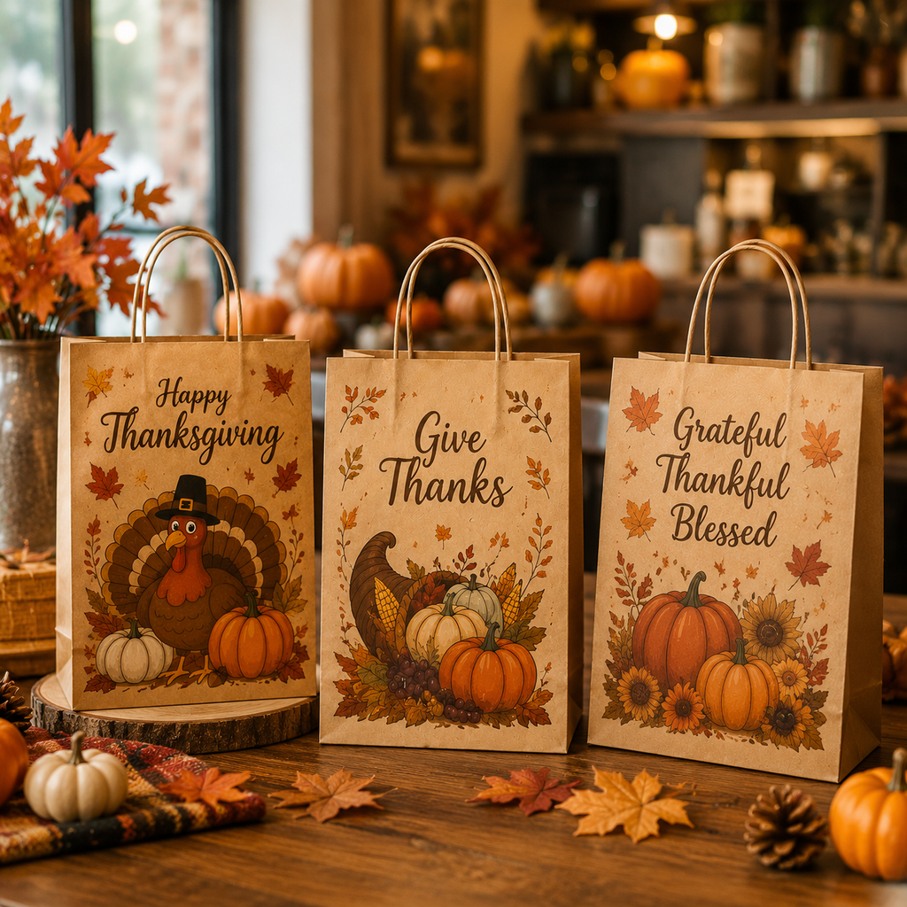 Thanksgiving Paper Bags