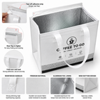 Custom Insulated Aluminum Foil Bags with Handles