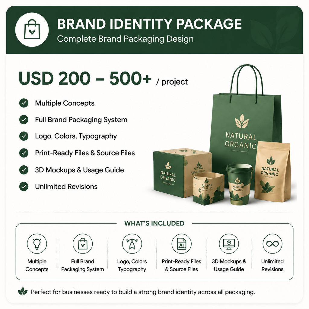 Packaging Design Service Plans