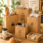 Round Handle Kraft Paper Bag