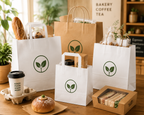 Square Handle Paper Bag