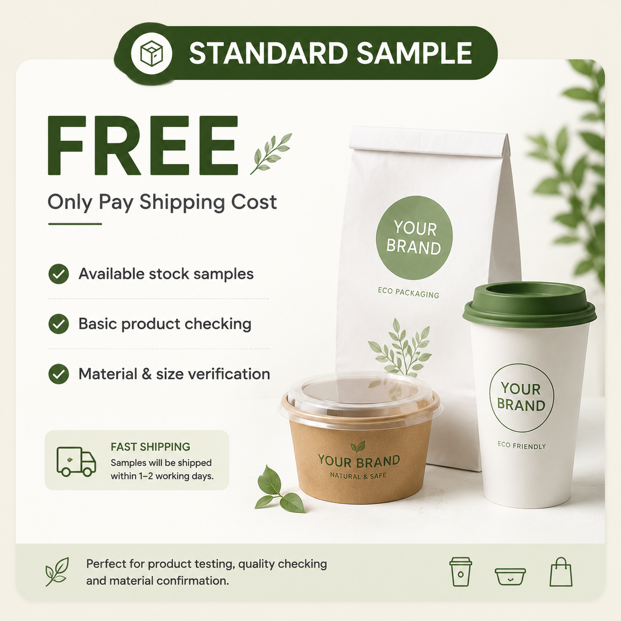 Custom Packaging Sample Service – Product Testing & Pre-Production Samples