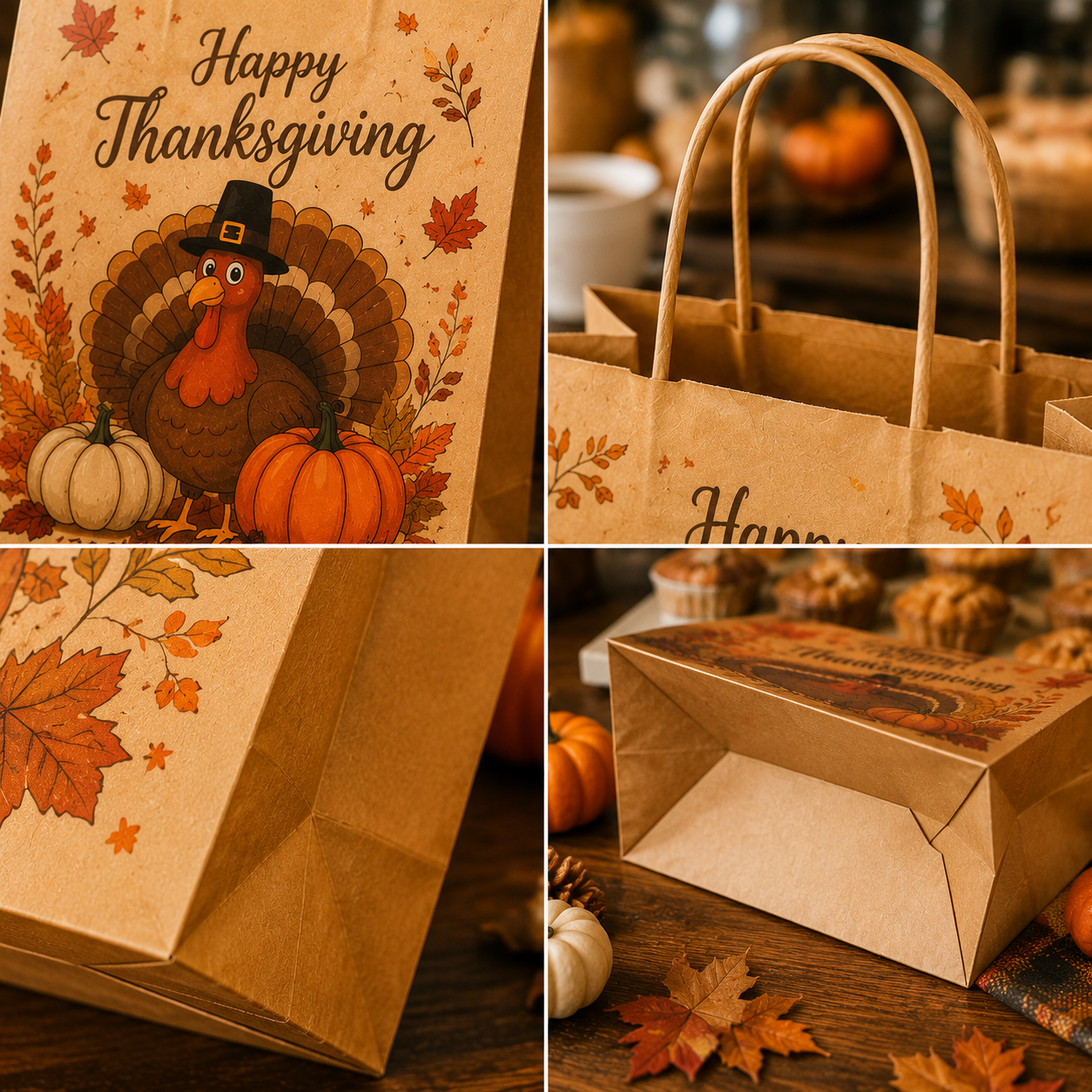 Thanksgiving Paper Bags
