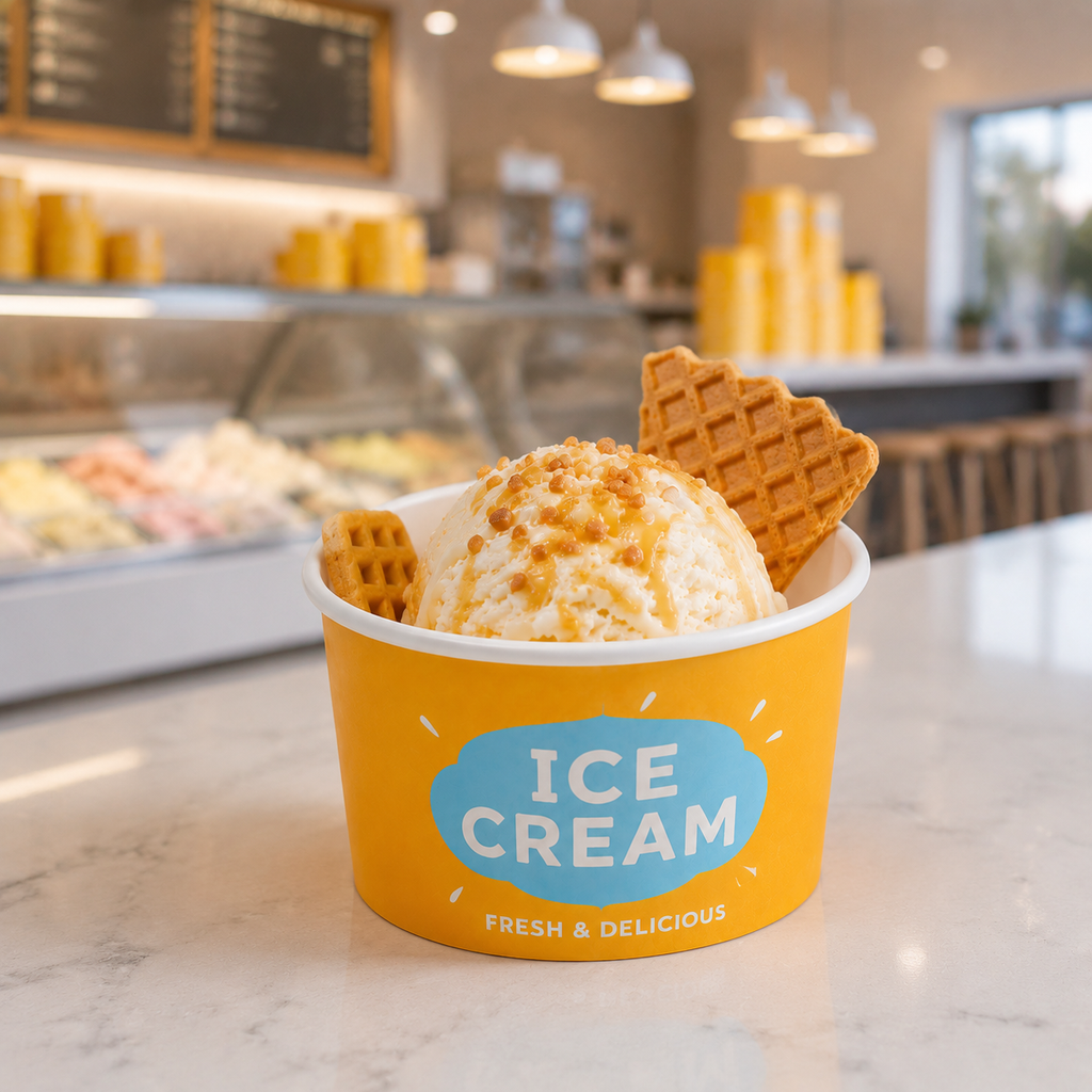 PE Coated Ice Cream Cups