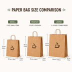 Round Handle Kraft Paper Bag