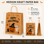 Halloween Custom Kraft Paper Bags