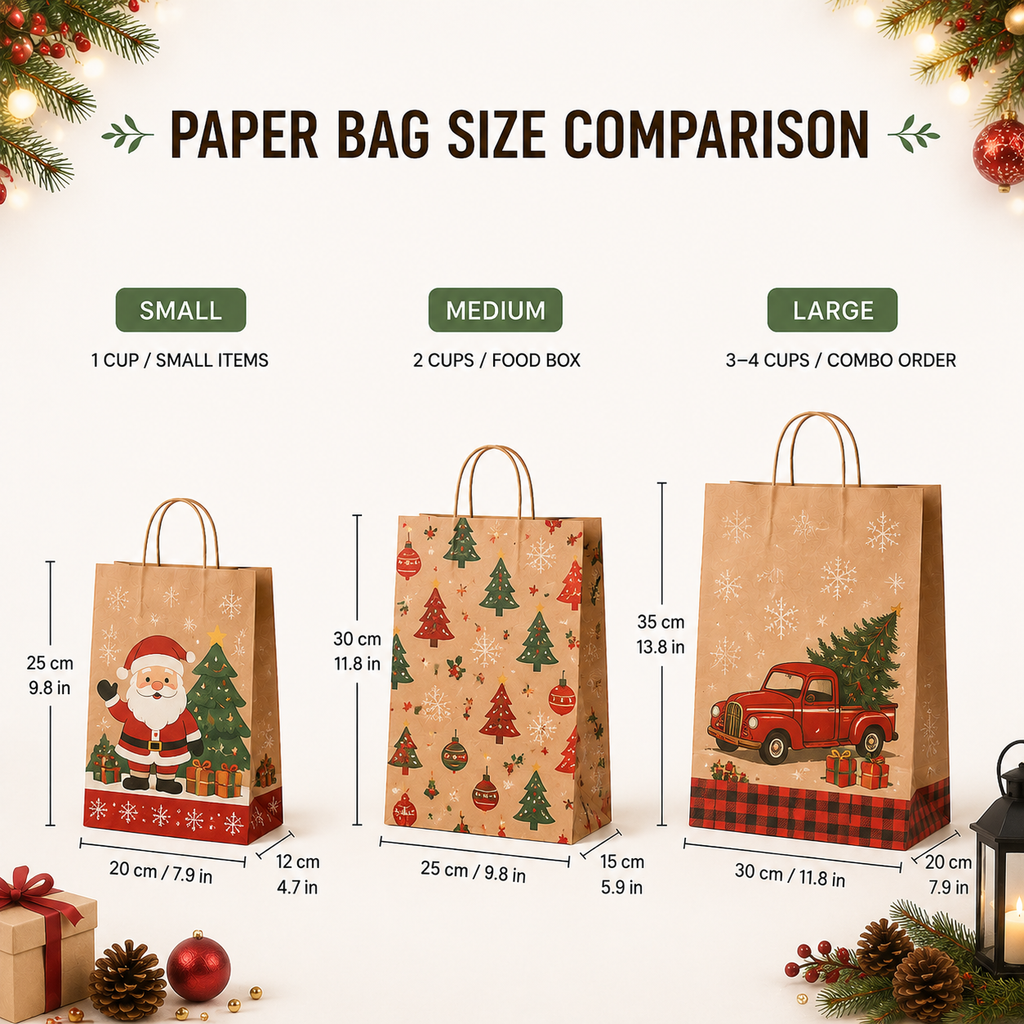 Christmas Paper Bags