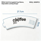 Paper Cup Sleeves – Adjustable Locking &amp; Corrugated Styles