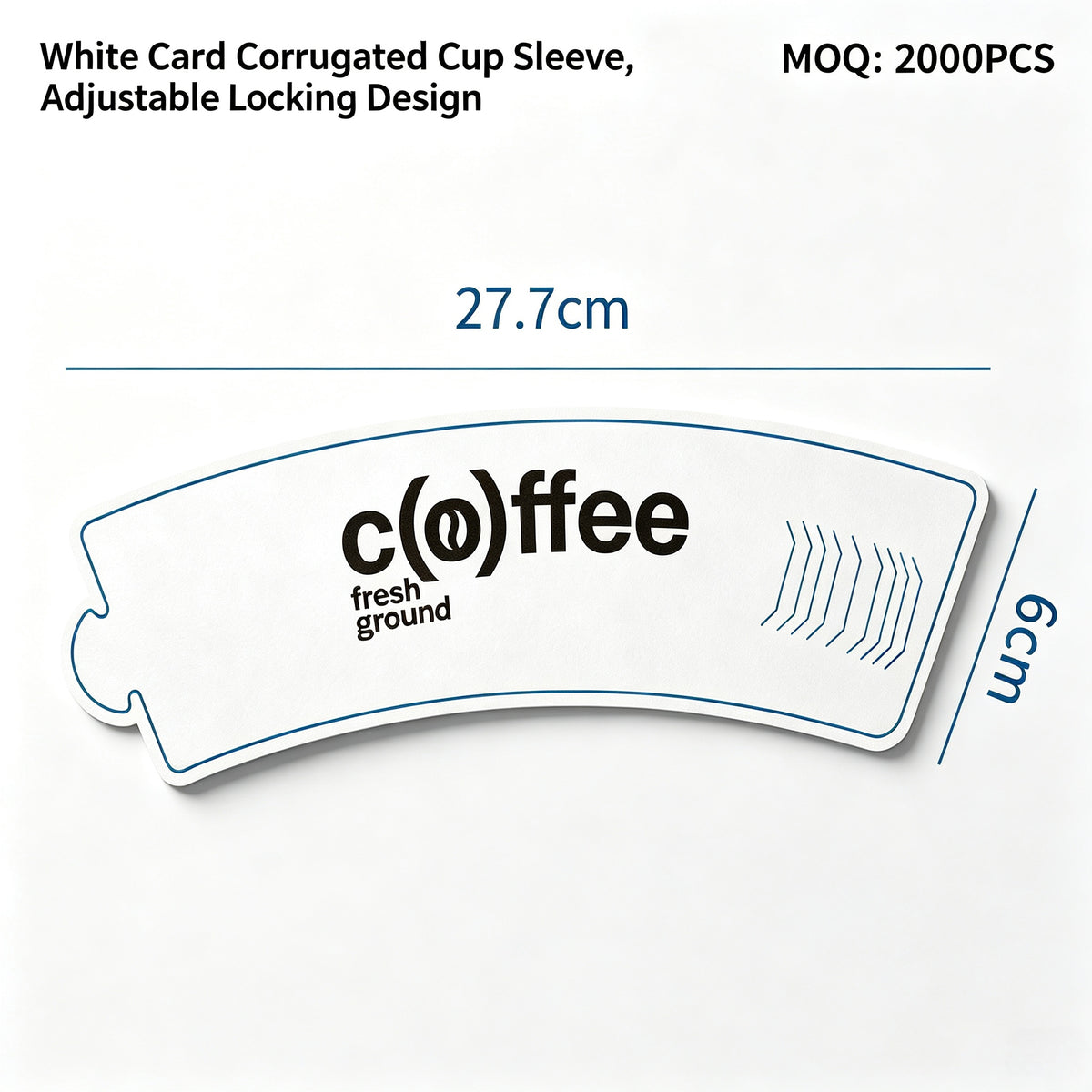 Paper Cup Sleeves – Adjustable Locking &amp; Corrugated Styles