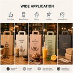 Square Handle Paper Bag