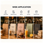 Round Handle Kraft Paper Bag