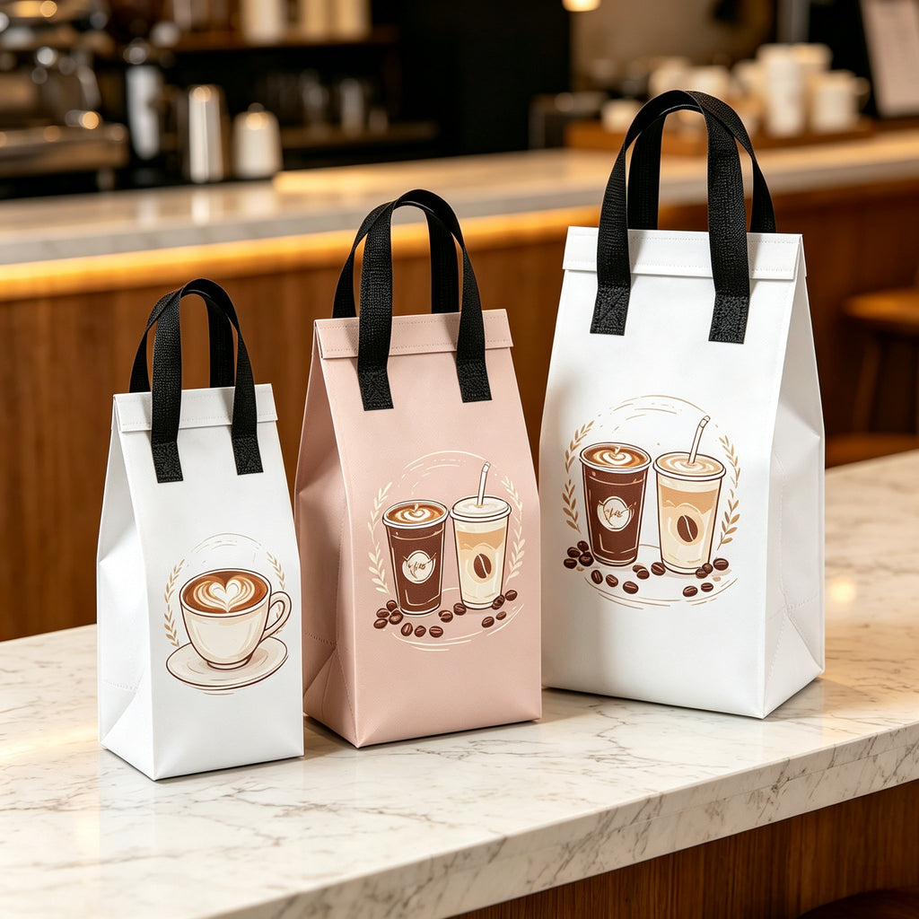 Custom Insulated Aluminum Foil Non-Woven Carry Bags